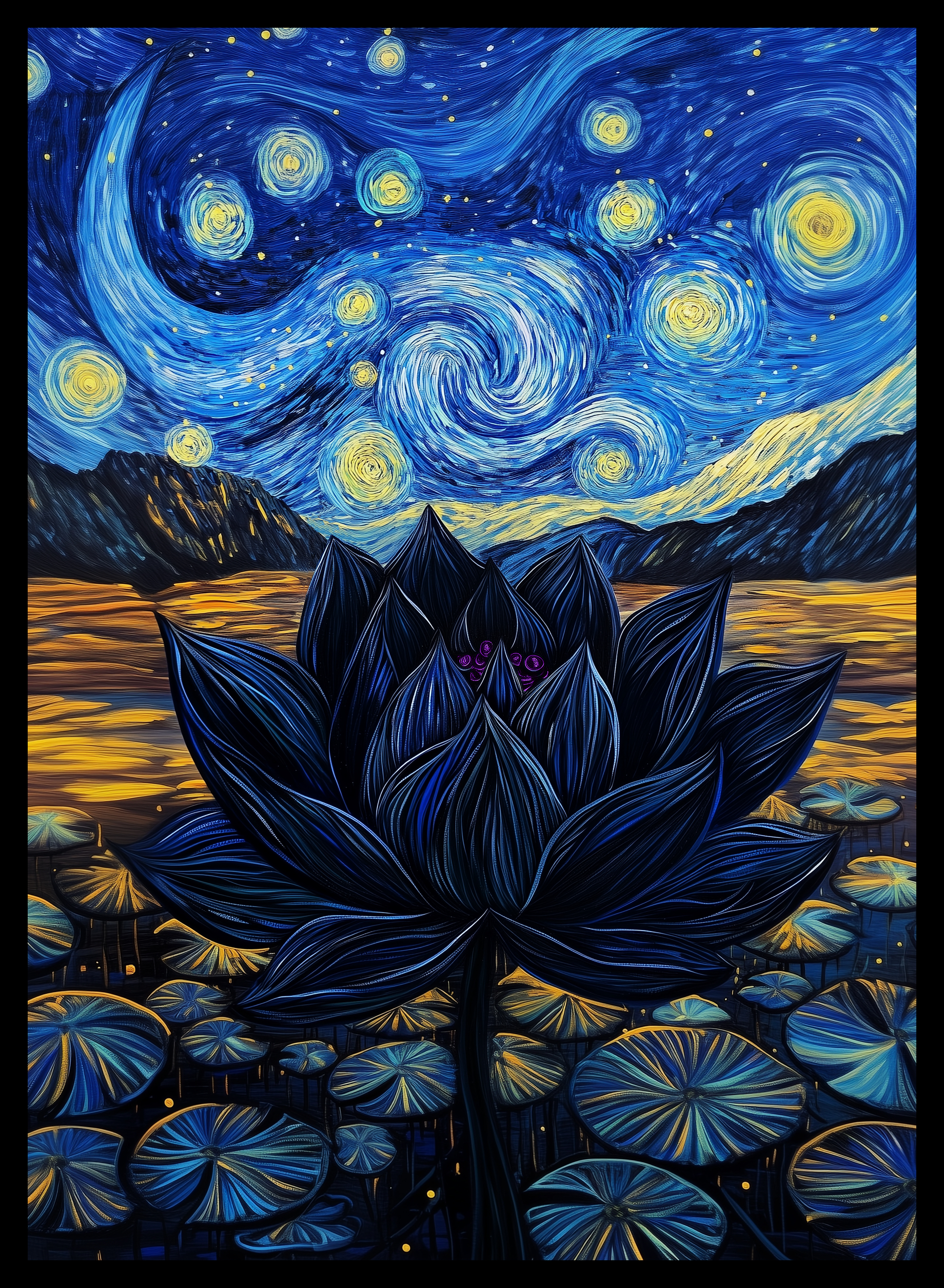 Starry Starry Black Lotus